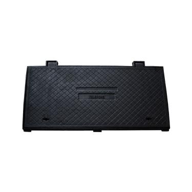 Imagem de Tampa Tampão De Chão T R2 Articulado Ferro Fundido 55X110Cm