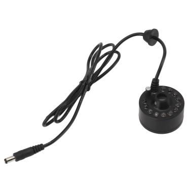 Imagem de Oubit Fabricante de névoa ultrassônica colorida de 12 LEDs, interface de 5V DC, neblina à prova d'água para lagoas e festas de Halloween