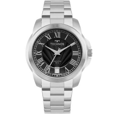 Imagem de Relógio TECHNOS Classic 2417AB, Aço Inox, Resistente Água