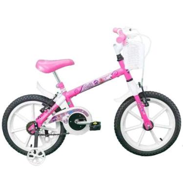 Imagem de Bicicletatrack & Bikes Pinky Infantil, Aro 16, Rosa - Tk3 Track