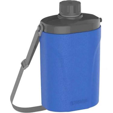 Imagem de Cantil Térmico Safari 1 Litro Garrafa Água Soprano - Azul Cor Azul