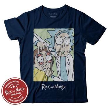 Imagem de Camiseta Rick And Morty - Olhos- Licenciada - Top - Sideway