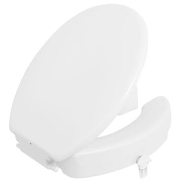 Imagem de Assento Sanitário Elevado com Trava e Tampa 7cm Astra Branco