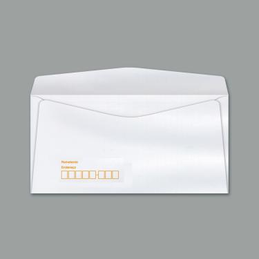Imagem de Envelope Carta ofício Branco 11,4 X 22,9 Cm Com Cep Rpc Cof022 1000 Unidades Scrity