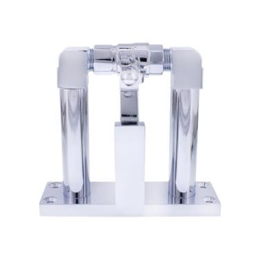 Imagem de Conjunto de válvulas de buzina de ar cromadas 46106 - estilo de piloto baixo