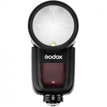 Imagem de Flash Godox V1 Cabeça Redonda Ttl Speed Light Com Bateria -Fuji