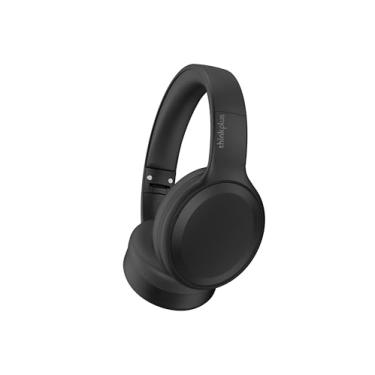Imagem de Fone de ouvido sem fio LEN0V0 TH30 com microfone para chamadas - Headphone - Bluetooth 5.3 - Esportivo - Dobrável (Preto)