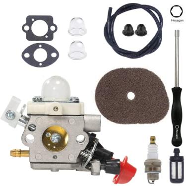 Imagem de Atoparts Carburador com ferramenta de ajuste para Stihl FS40 FS50 FS56 FS70 FC56 FC70 substitui Zama C1M-S267A