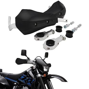 Imagem de JFG RACING Protetores de mão para motocicleta, 2,2 cm e 3,8 cm, alumínio universal, para motocross, motocross, supermoto, corrida, quadriciclo, KAYO - preto