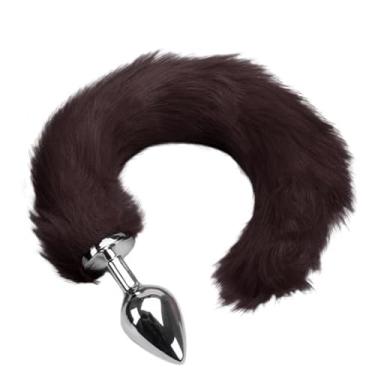 Imagem de PLUG COM CAUDA ARTIFICIAL – ROSA (PRETO)