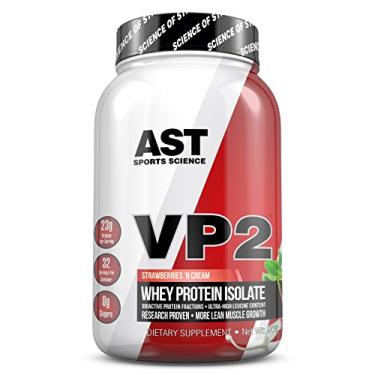 Imagem de VP2 Whey Protein Isolada Hidrolisada 902g - AST Sports Science Sabor Morango