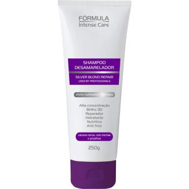 Imagem de Shampoo Desamarelador Silver Blond Repair 250G - Fórmula Intense Care - Brilho 3D E Efeito Platinado