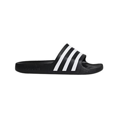 Imagem de Adidas Adilette Aqua Chinelo unissex, Black/White/Black, 8