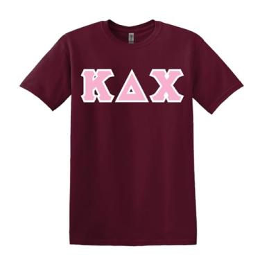 Imagem de Camiseta Kappa Delta Chi Twill Letter, Marrom, G