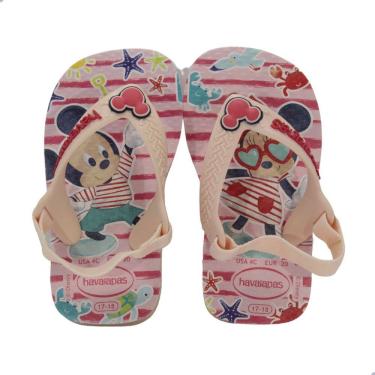 Imagem de Chinelo Bebe Havaianas Baby Disney Classics Rosa