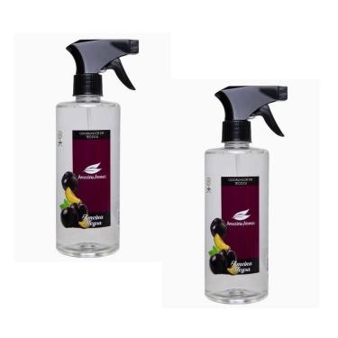Imagem de Odorizador de Tecido Ameixa Negra Amazônia Aromas 500ml cd kit/2