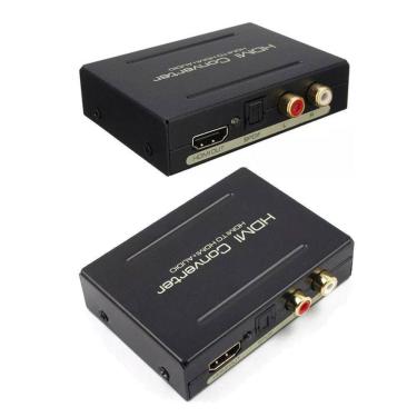 Imagem de Hdmi Hdmi Audio Splitter Spdif Óptica + Rca L/R E Extrator