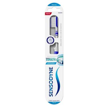 Imagem de Escova Dental Sensodyne Sensibilidade & Esmalte Macia Suave com 1 Unidade