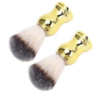 Imagem de Escova de Barbear, Escovas de Barbear de Cabelo, Cerdas Macias Sintéticas Com Cabo Bonito para Creme de Barbear