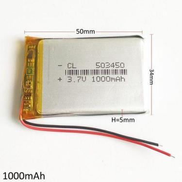 Imagem de Bateria Fone De Ouvidobh-503 502030 - KMIG, 3,7