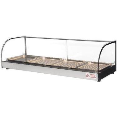 Imagem de Estufa Quente 4 Bandejas AML Clio Cinza Titã 110x45x32cm, 220V