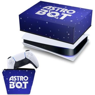 Imagem de Capa Compatível PS5 Horizontal e Case Controle - Astro Bot - Pop Arte 