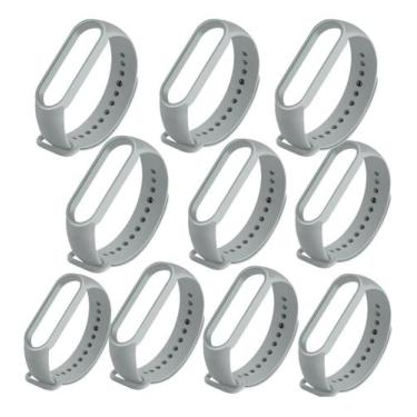 Imagem de Kit Atacado 10 Pulseiras Para Mband 5 E 6 Premium Original - 01Smart, 