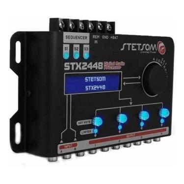 Imagem de Processador De Audio Stetsom Stx2448 Crossover 4 Canais