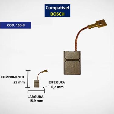 Imagem de Escova Carvão Esmerilhadeira Lixadeira Bosch 1353 - carbonpecas