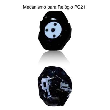 Imagem de 10 Mecanismo para Relógio PC21 Máquina preta
