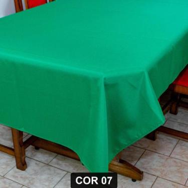 Imagem de Toalha de Mesa Natalina 8 Lugares 2,50m x 1,40m Oxford - Rafaloro, COR