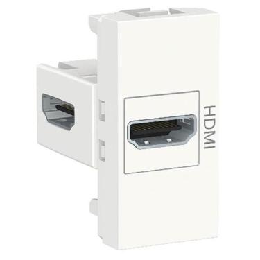 Imagem de Módulo Orion Tomada Hdmi 1m Branca Schneider, Branco