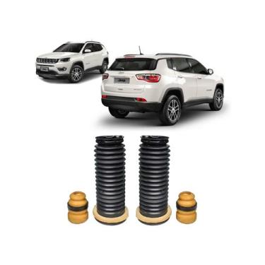 Imagem de Kit Batente Coifa Amortecedor Traseiro Compass 2019 2020 21 - QualyKit