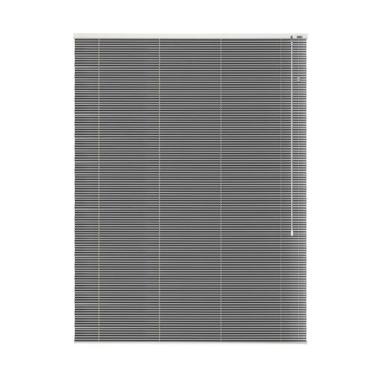 Imagem de Persiana Horizontal 16mm Metálico 1,80 X 2,20 Aço Escovado, Prata, Bro