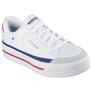 Imagem de Skechers Tênis feminino Camdenn-Cool It Down, Branco/azul marinho/vermelho, 41