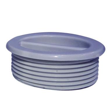 Imagem de Tampa 40mm do Dispositivo Aspiração Prata Sodramar