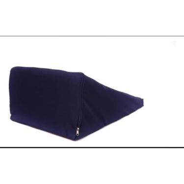 Imagem de Kit 2 Capas p/ Suave Encosto Triangular - Lala Modas, Azul Marinho