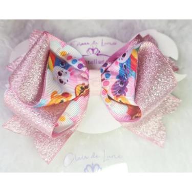 Imagem de Laçarote De Luxo Bolofofos Com Fita De Cetim Lurex - Atelier Clair de 