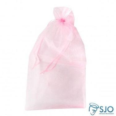 Imagem de 80 Saquinhos de Organza Rosa para Chinelo 20 X 35 - SJO Artigos Religi