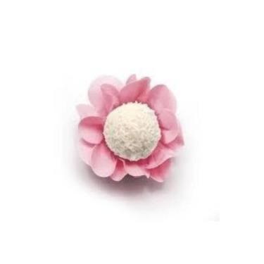 Imagem de Forminha Flor Style Rosa Aqua 40 Unidades - Ultrafest