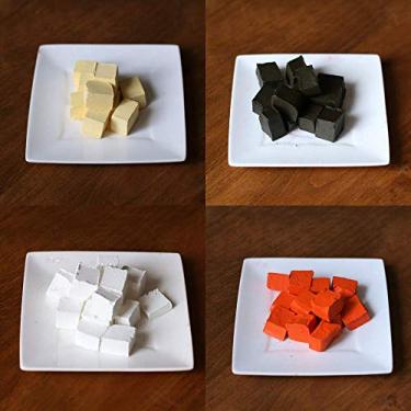 Imagem de Tintura de vela para fabricação de velas, corante de vela para cera de soja e cera de parafina (conjunto: marrom, amarelo claro, branco, laranja)