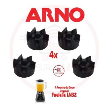 Imagem de Kit 4 Engate do Copo Liquidificador Arno LN32