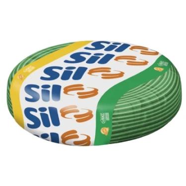 Imagem de Cabo Elétrico Flexível 4mm Rolo 100 Metros Sil Verde