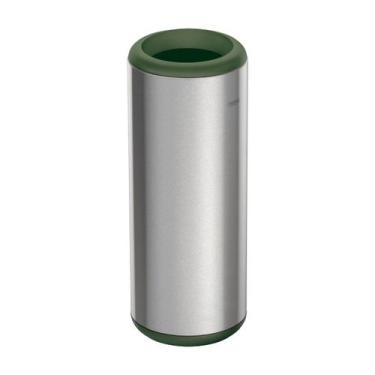 Imagem de Lixeira Inox Sustentável Tramontina Portofino Lyf Acetinado 31 Litros 