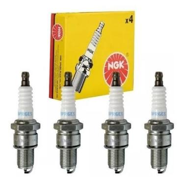 Imagem de Jogo Vela Ignição Ngk Gm Diplomata Opala Caravan Fiat Tipo