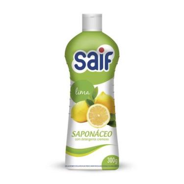 Imagem de Saponáceo Cremoso Lima Saif 300G, Higienizador Detergente Cremoso Perf
