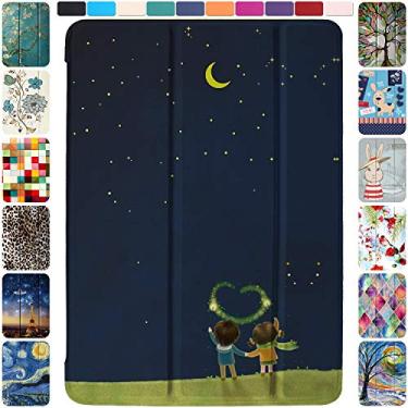 Imagem de DuraSafe Cases Capa para iPad 10,5 polegadas Air 3 [Air 3rd 2019] Generation MUUL2LL/A MUUK2LL/A MUUJ2LL/A MUUT2LL/A MUUR2LL/A MUUQ2LL/A MUUQ2LL/A Ultra Slim Smart Auto Sleep / Wake impressa para PC - Céu Noturno