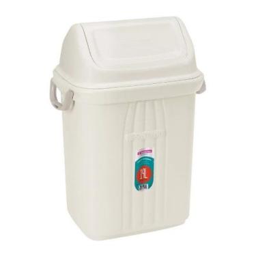 Imagem de Lixeira com tampa basculante em plástico 19L Sanremo - GTB
