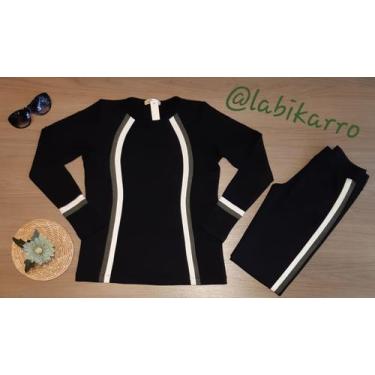Imagem de Conjunto  Feminino Moletinho M - Labikarrô