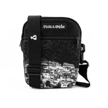 Imagem de Shoulder Bag Mini Bolsa Lateral Pega a Visão Favela - MP Moda Masculin